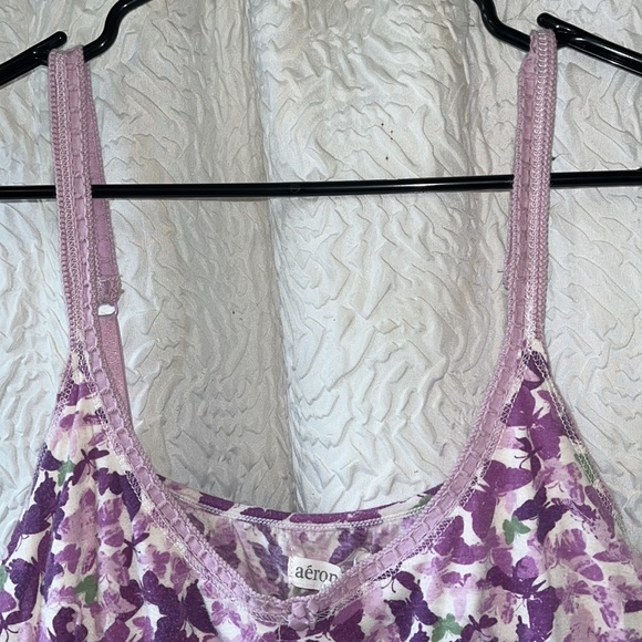 Aeropostale Purple Butterfly Tank - Picture 3 of 4